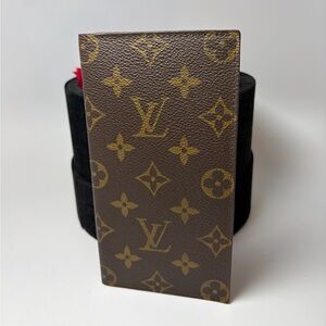 Louis Vuitton Monogram Checkbook Cover- Pre Date Code